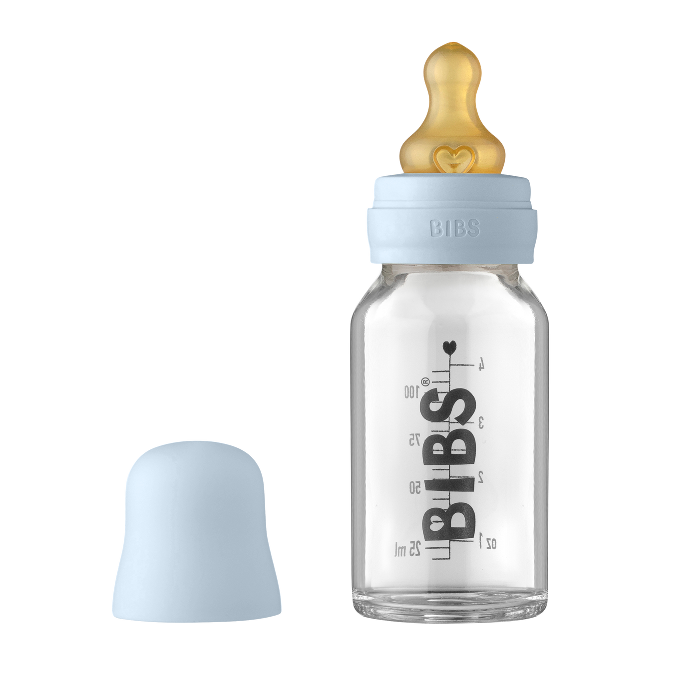 BIBS cumisüveg szett- pasztellkék-110 ml