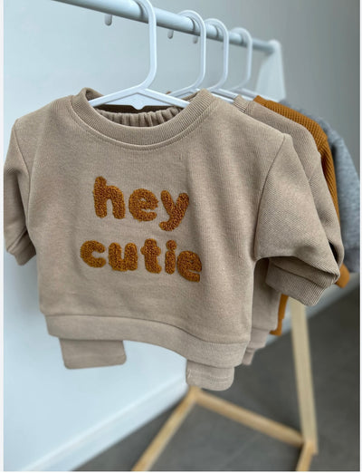 TEDDY hey cutie 2 részes baba együttes