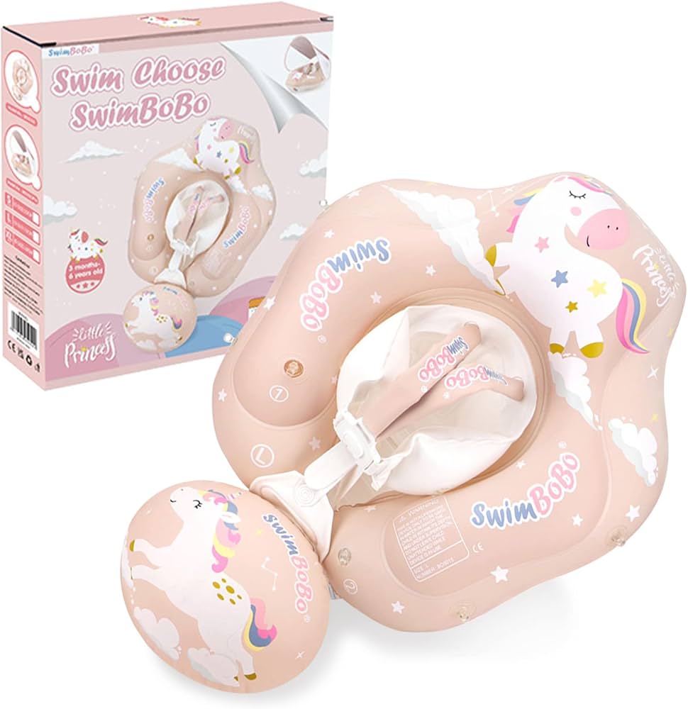 SWIMBOBO UNICORN baba úszógumi levehető napellenzővel